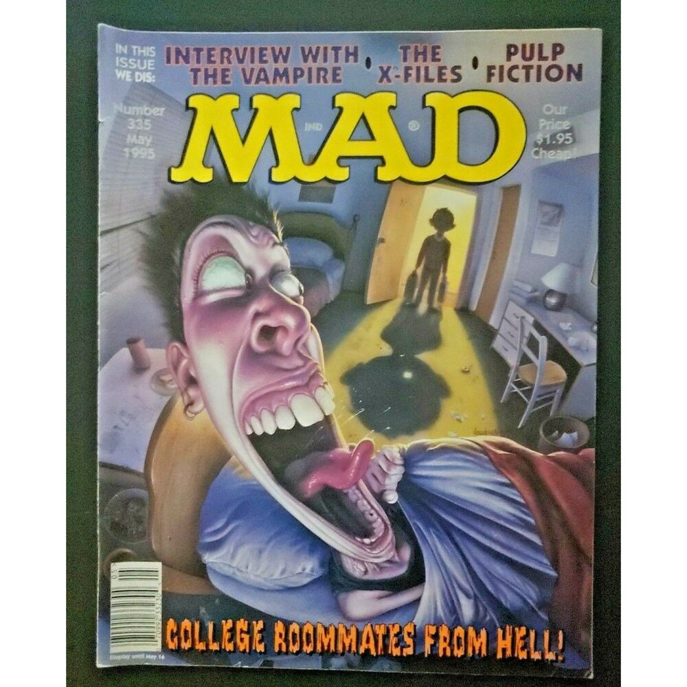 1995 MAD Magazine No.335 May College Roommates From Hell! M 241